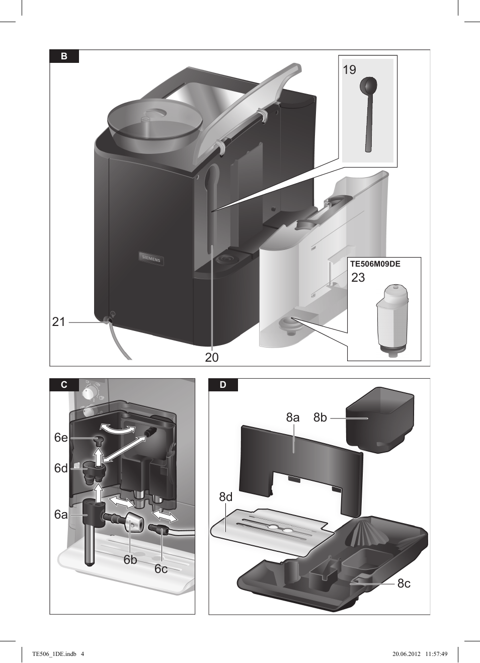 Siemens TE509501DE User Manual | Page 4 / 88