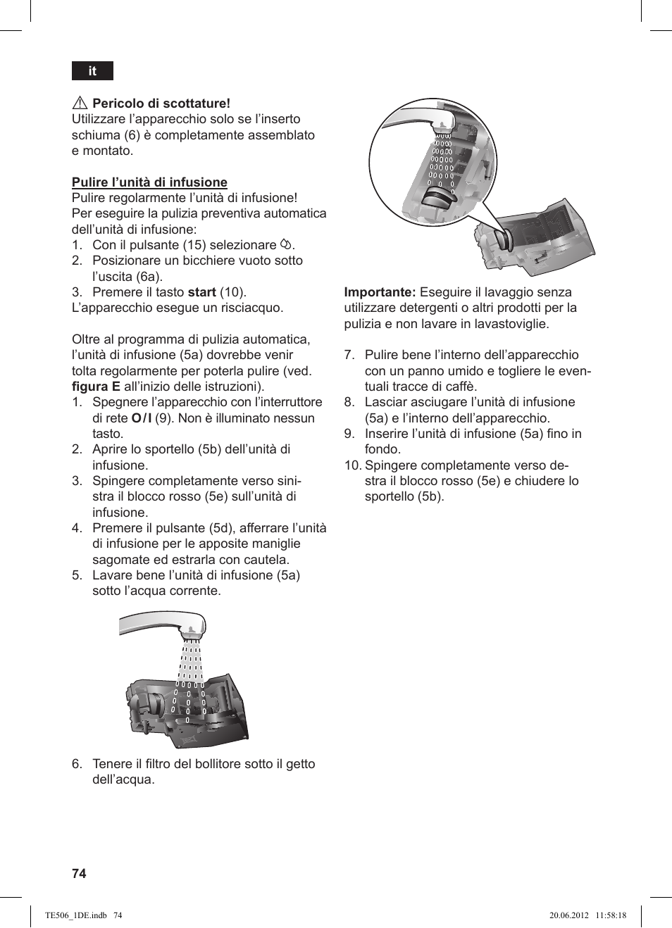 Siemens TE509501DE User Manual | Page 74 / 88