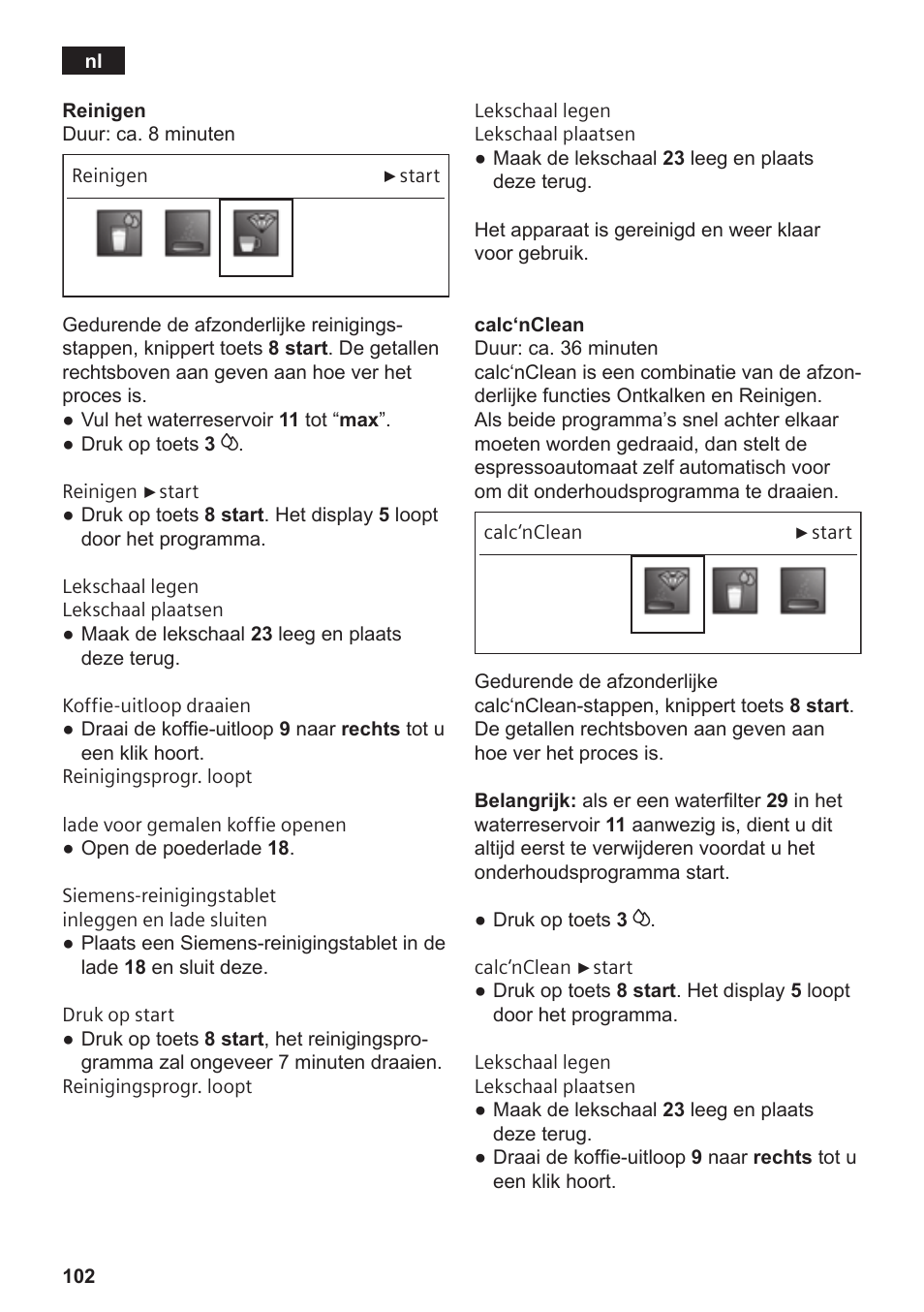 Siemens TE809F01DE User Manual | Page 106 / 144