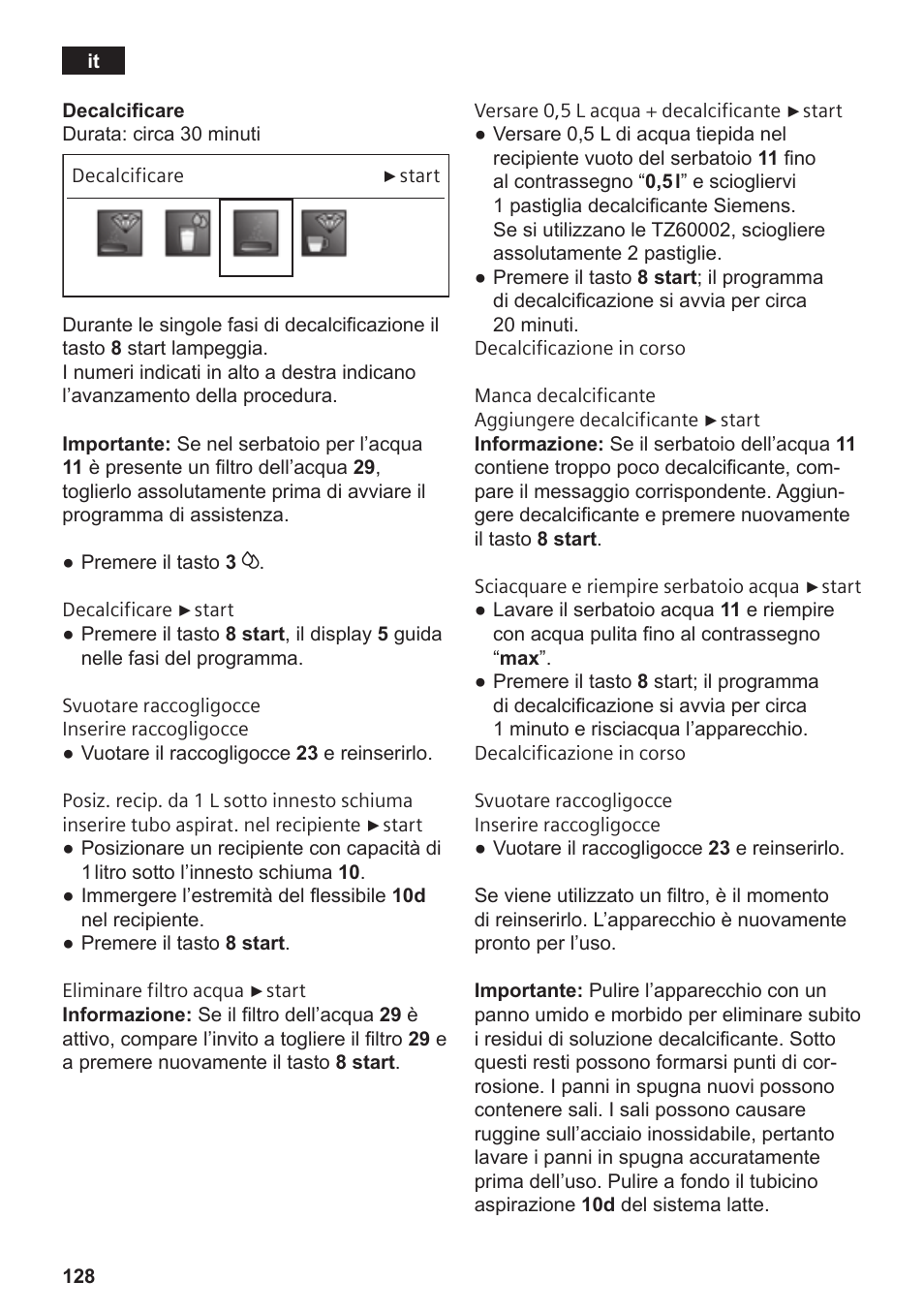 Siemens TE809F01DE User Manual | Page 132 / 144