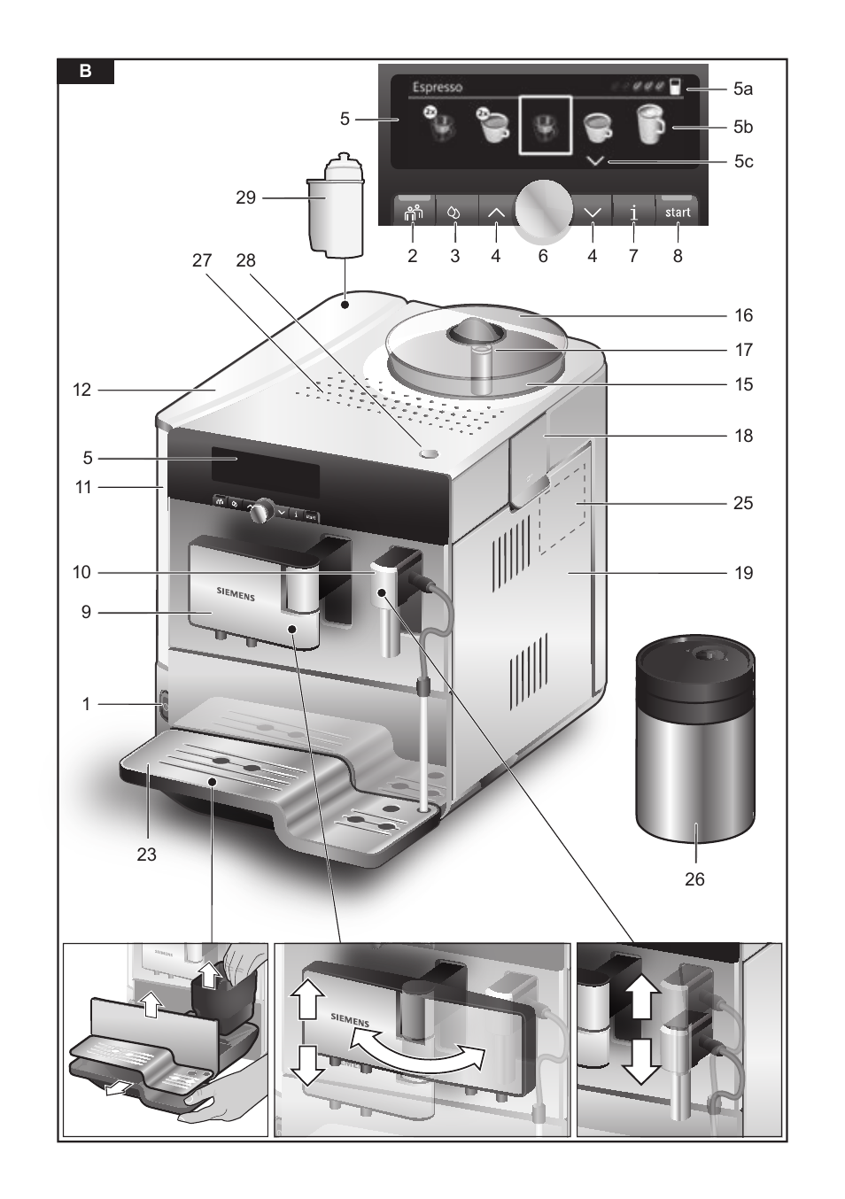Siemens TE809F01DE User Manual | Page 3 / 144