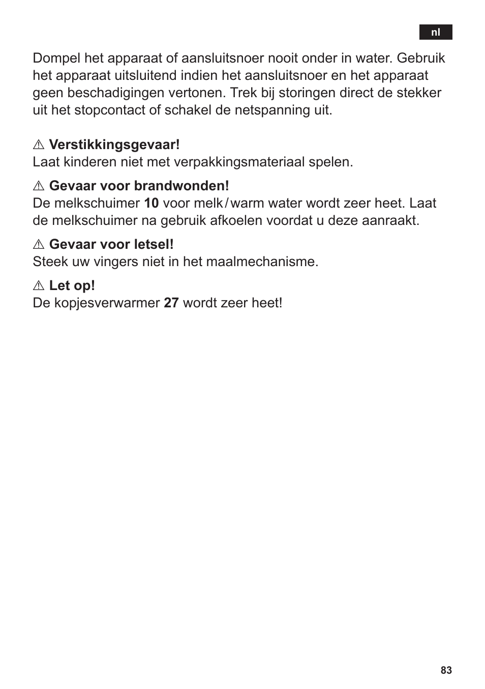 Siemens TE809F01DE User Manual | Page 87 / 144