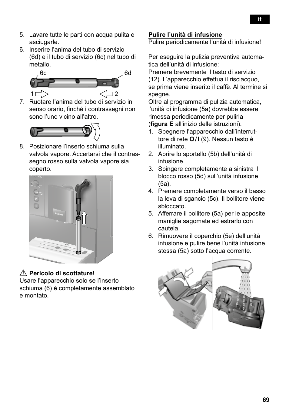 Siemens TE501501DE User Manual | Page 73 / 86