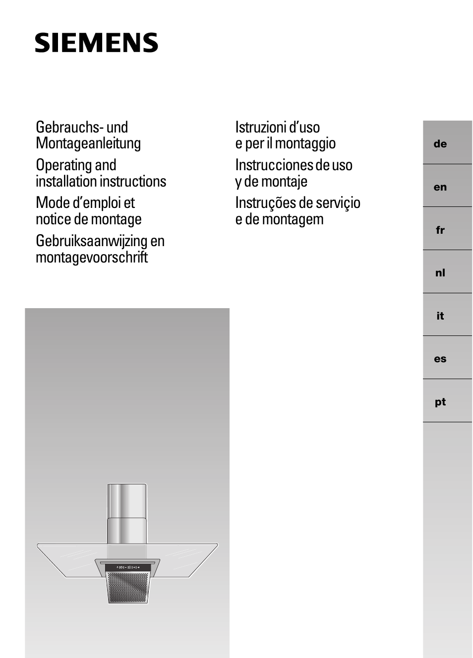 Siemens LC955KA40 User Manual | 96 pages