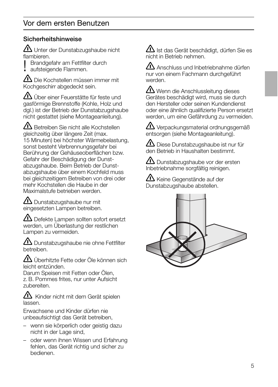 Siemens LC955KA40 User Manual | Page 5 / 96