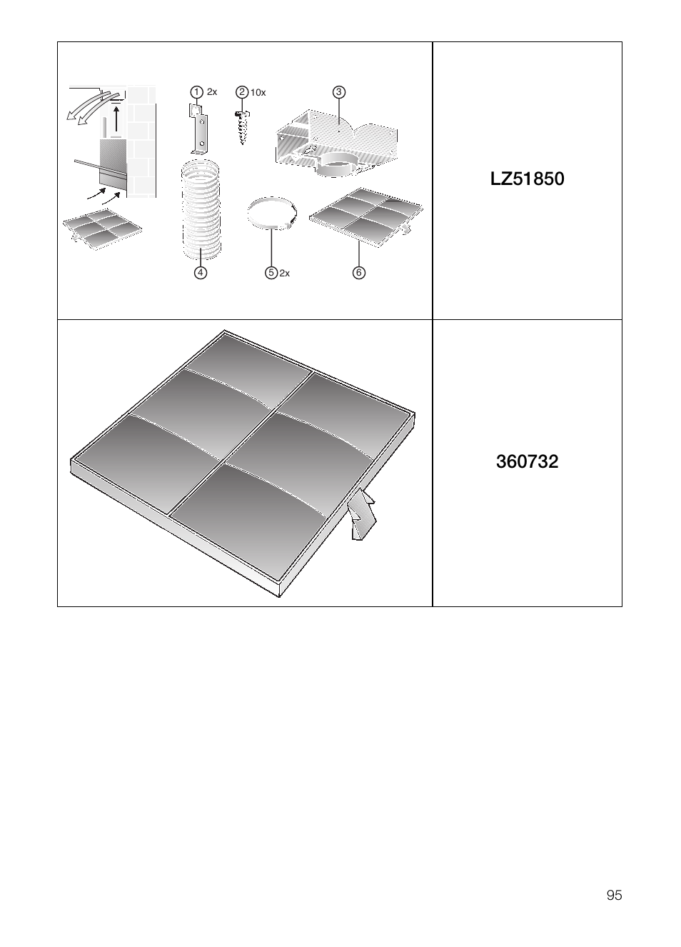 Siemens LC955KA40 User Manual | Page 95 / 96