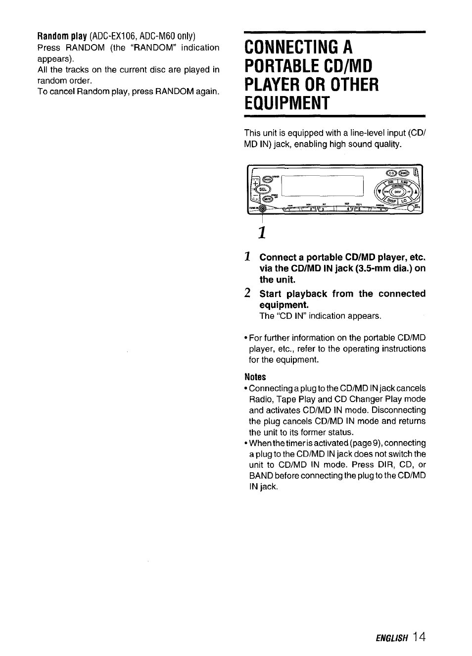 Notes | Aiwa CT-FX729M User Manual | Page 15 / 56