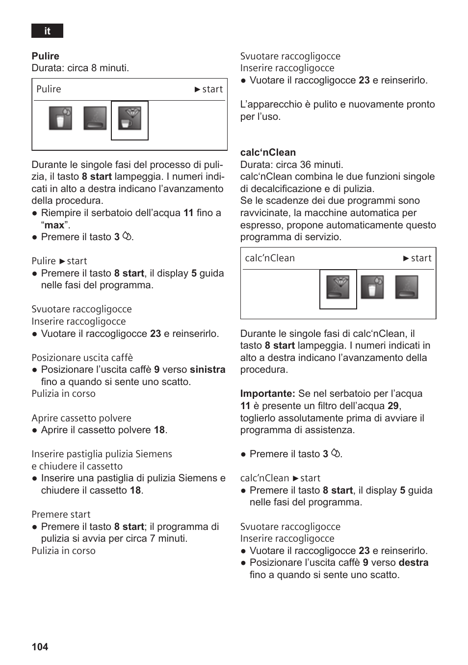 Siemens TE809501DE User Manual | Page 108 / 120