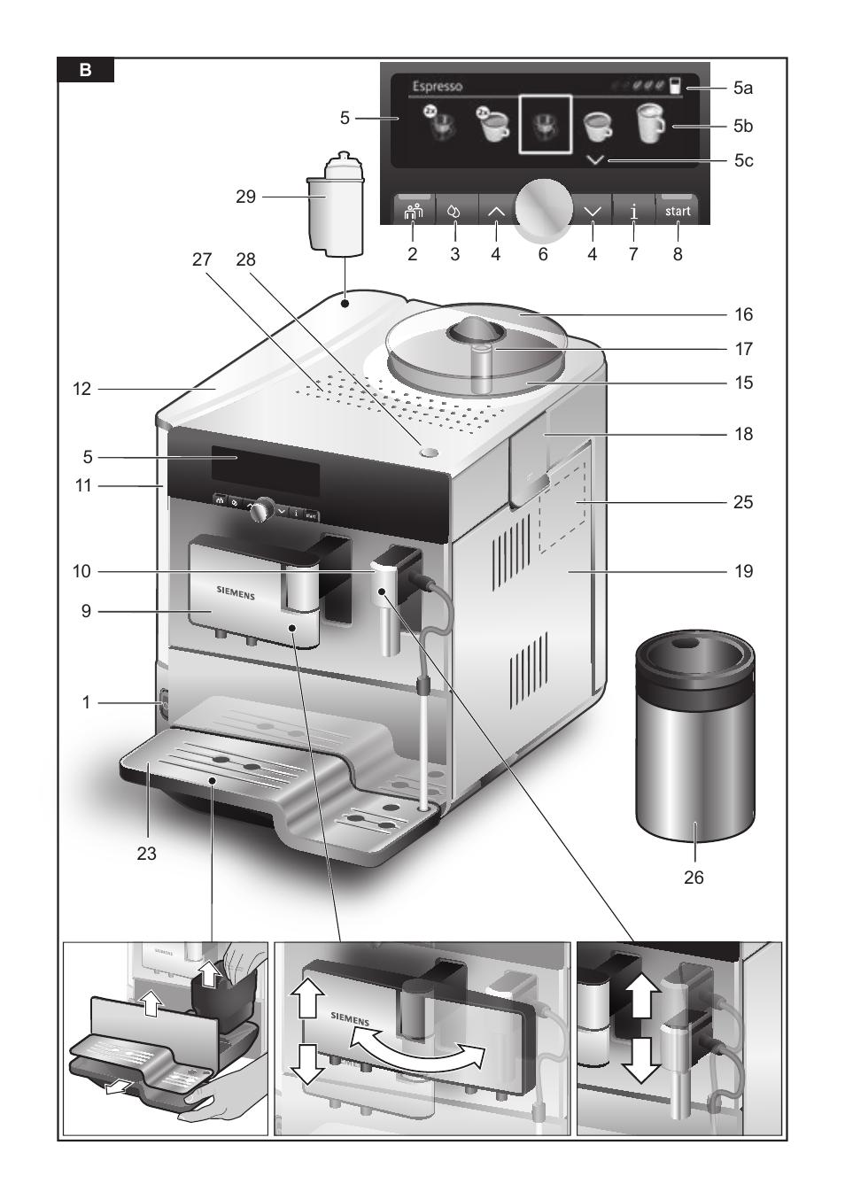 Siemens TE809501DE User Manual | Page 3 / 120