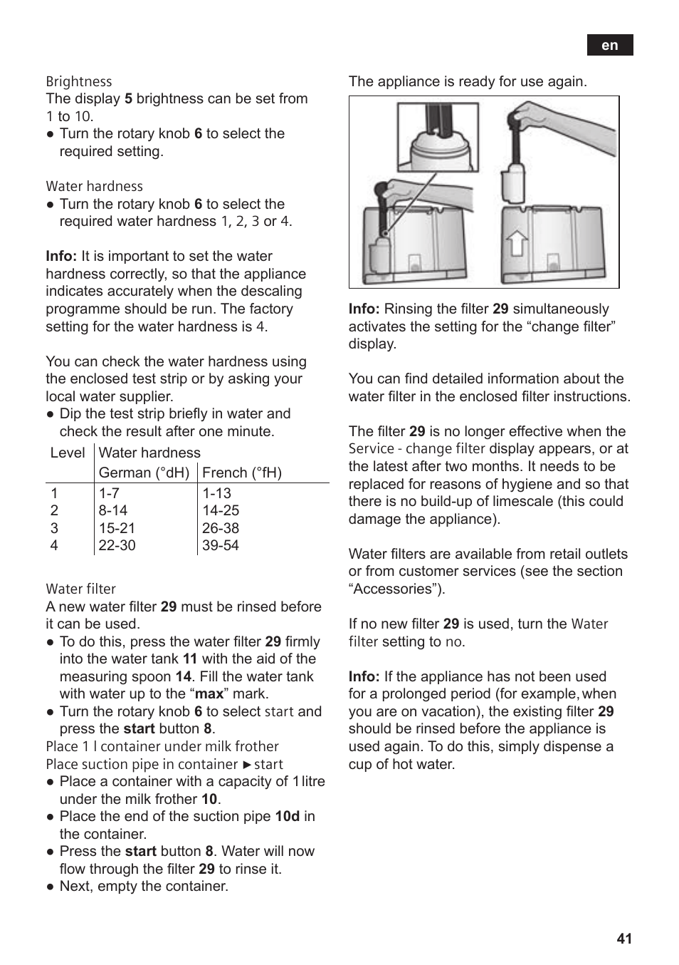 Siemens TE809501DE User Manual | Page 45 / 120