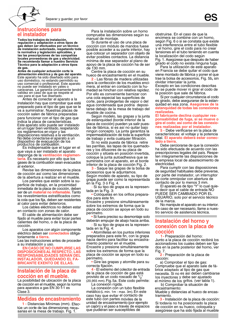 Instrucciones para, Instalación de la placa de cocción en el mueble, Medidas de encastramiento | El instalador | Siemens EG20158EU User Manual | Page 13 / 24