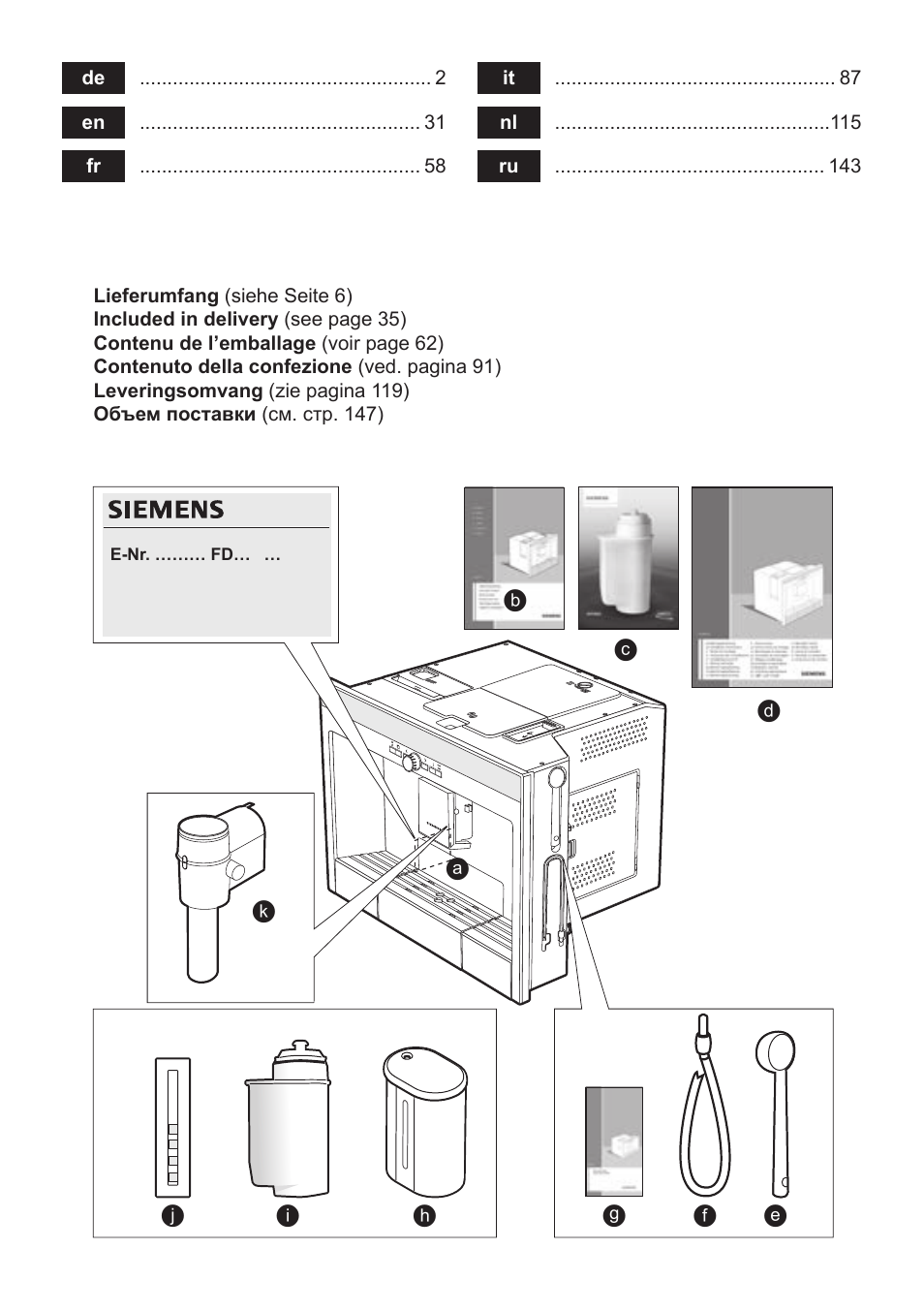 Siemens TK76K573 User Manual | Page 2 / 182