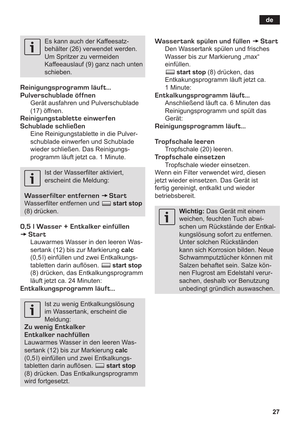 Siemens TK76K573 User Manual | Page 29 / 182