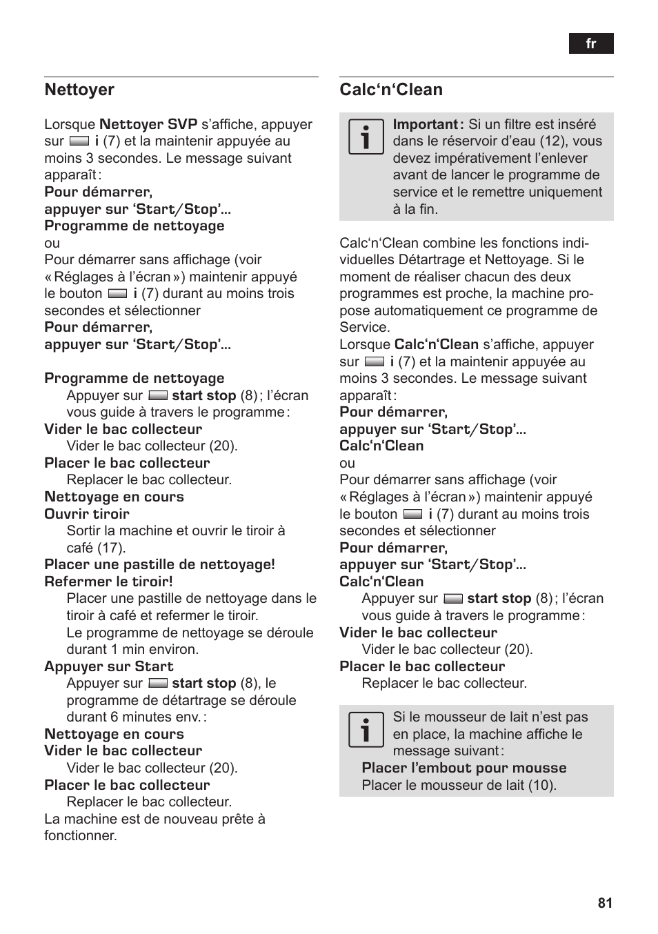 Siemens TK76K573 User Manual | Page 83 / 182