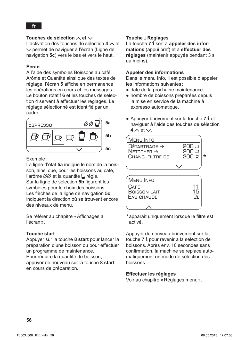 Siemens TE803509DE User Manual | Page 60 / 112
