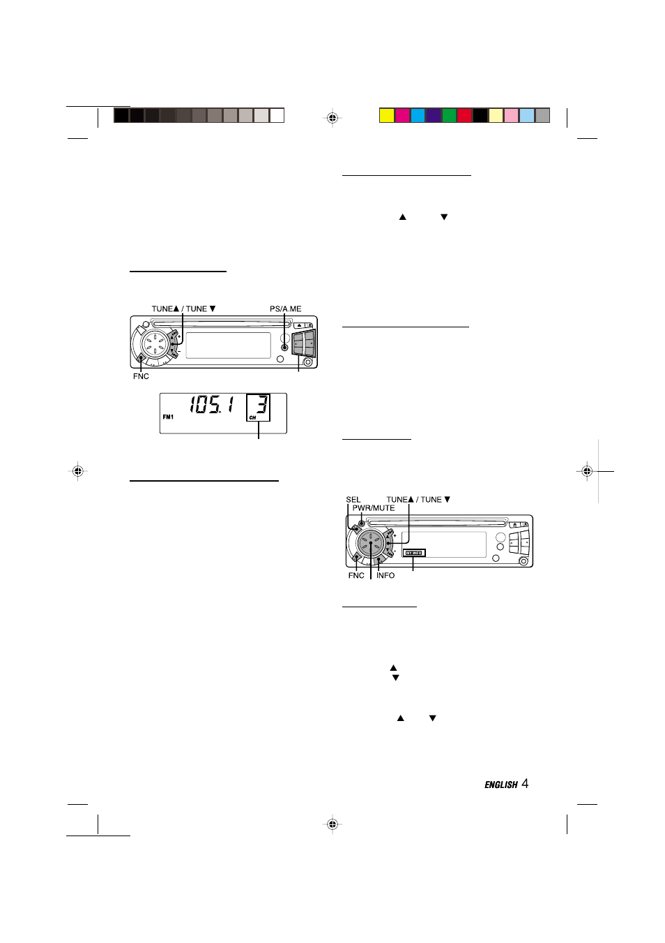 Preset stations | Aiwa CDC-X417 User Manual | Page 5 / 18