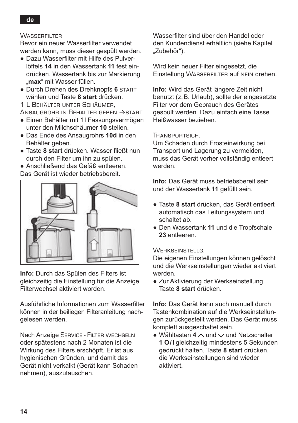 Siemens TE806501DE User Manual | Page 18 / 116
