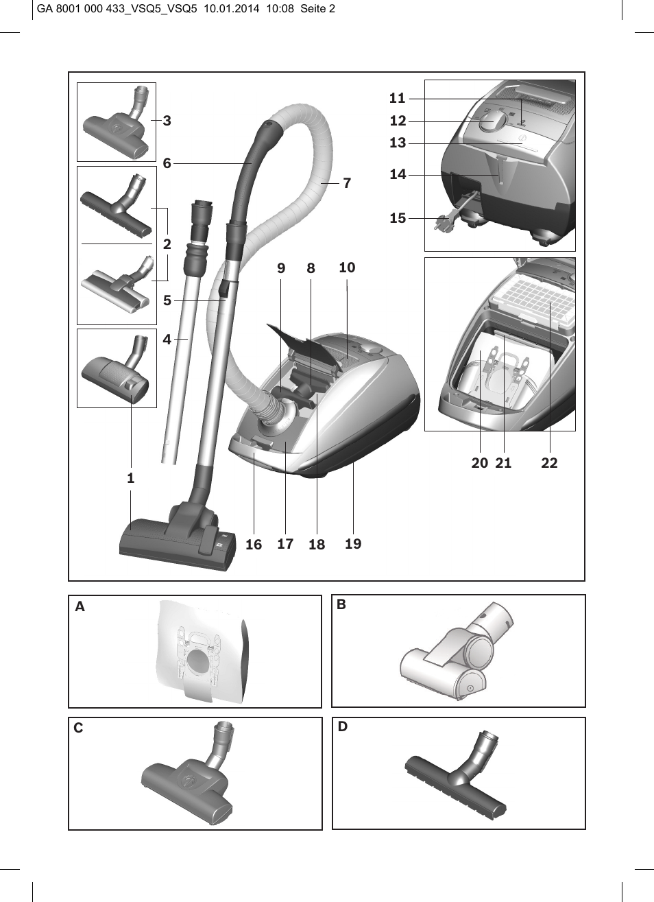 Siemens VSQ5X12M1 User Manual | Page 89 / 96