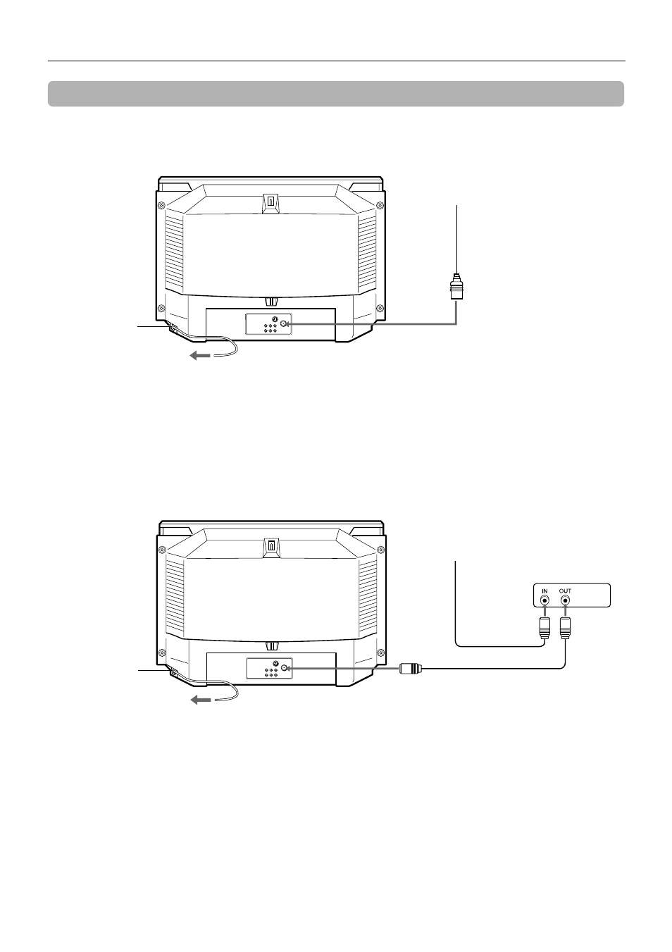 Catv connections | Aiwa TV-F2000u User Manual | Page 10 / 80