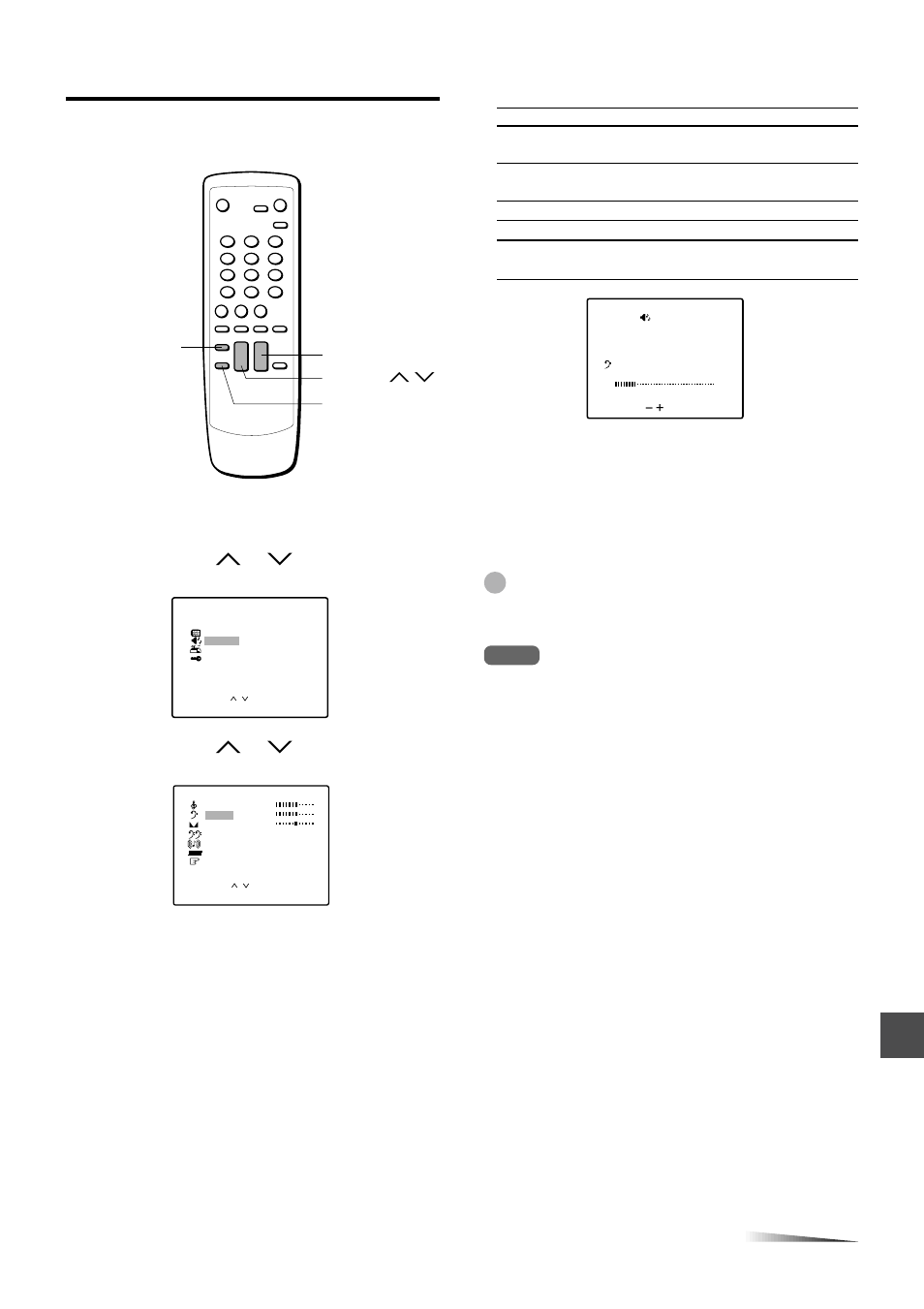 Adjusting the sound | Aiwa TV-F2000u User Manual | Page 19 / 80