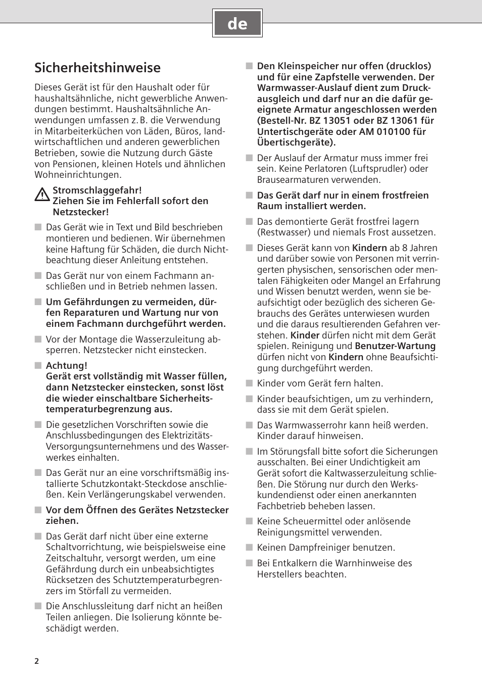 Sicherheitshinweise | Siemens DO05755K User Manual | Page 2 / 64