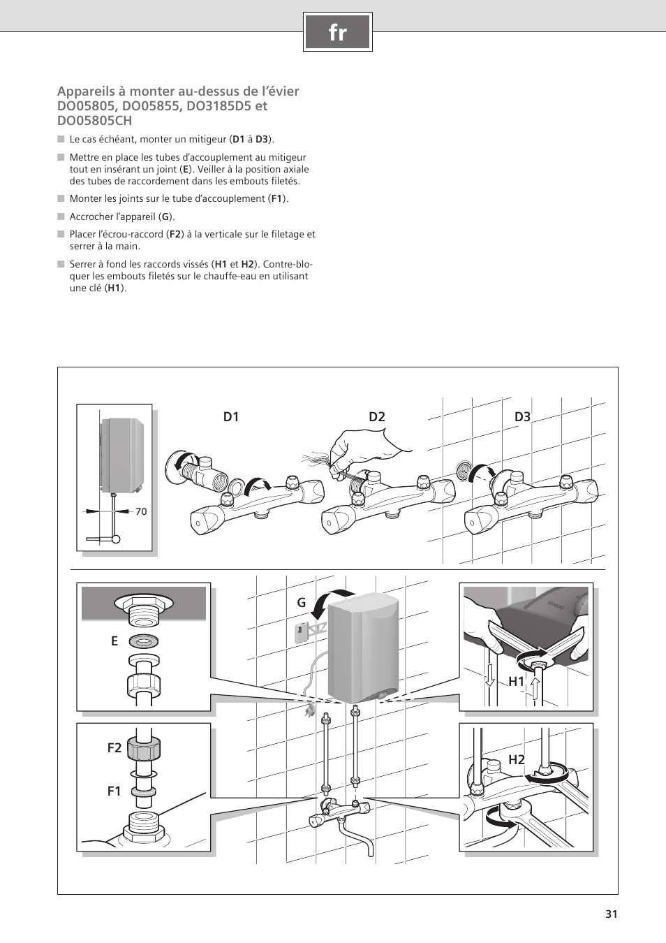 Siemens DO05755K User Manual | Page 31 / 64