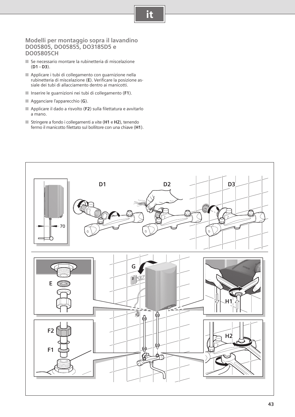 Siemens DO05755K User Manual | Page 43 / 64