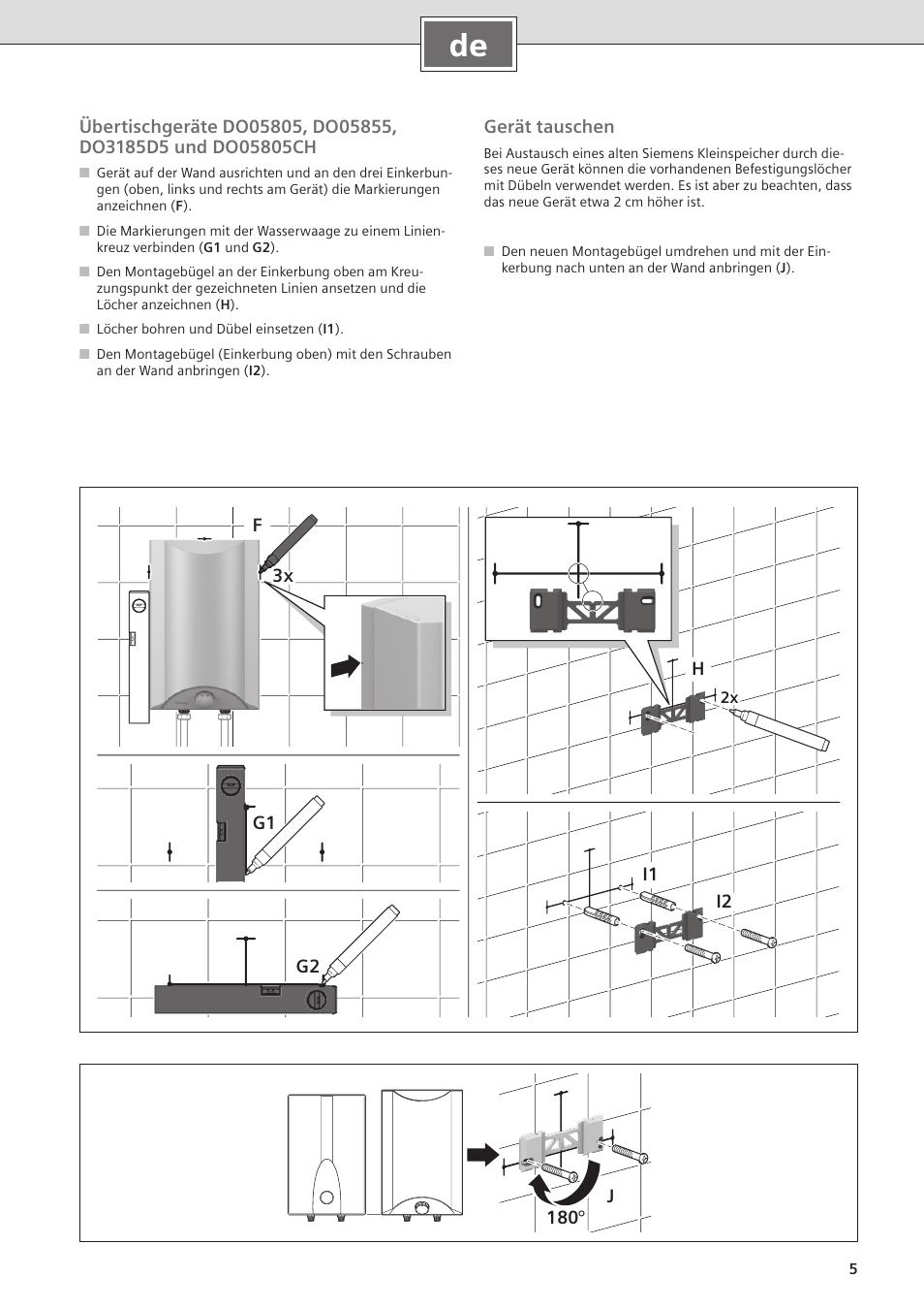 Siemens DO05755K User Manual | Page 5 / 64