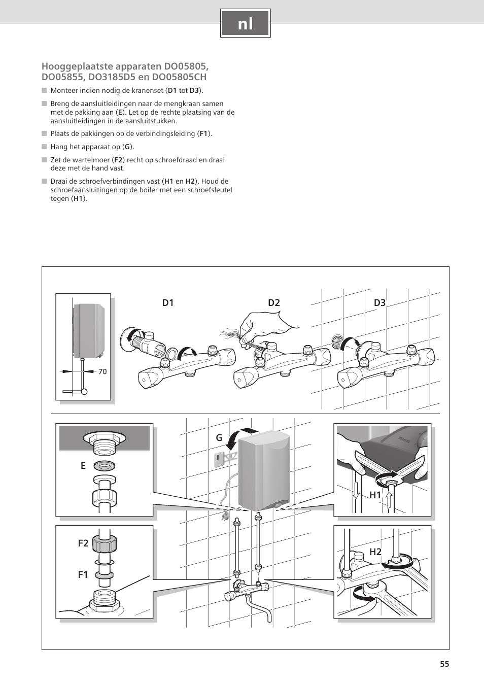 Siemens DO05755K User Manual | Page 55 / 64