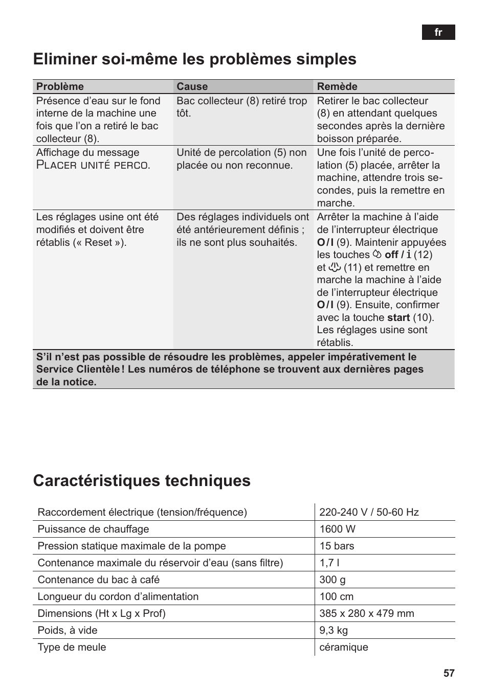 Placer unité perco | Siemens TE503509DE User Manual | Page 61 / 86