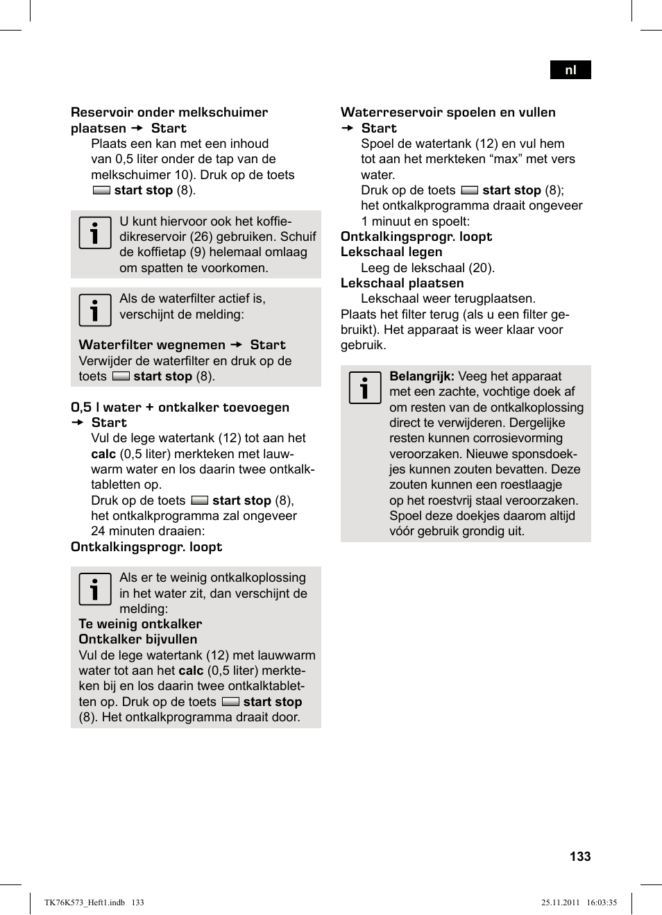 Siemens TK76K573 User Manual | Page 135 / 176