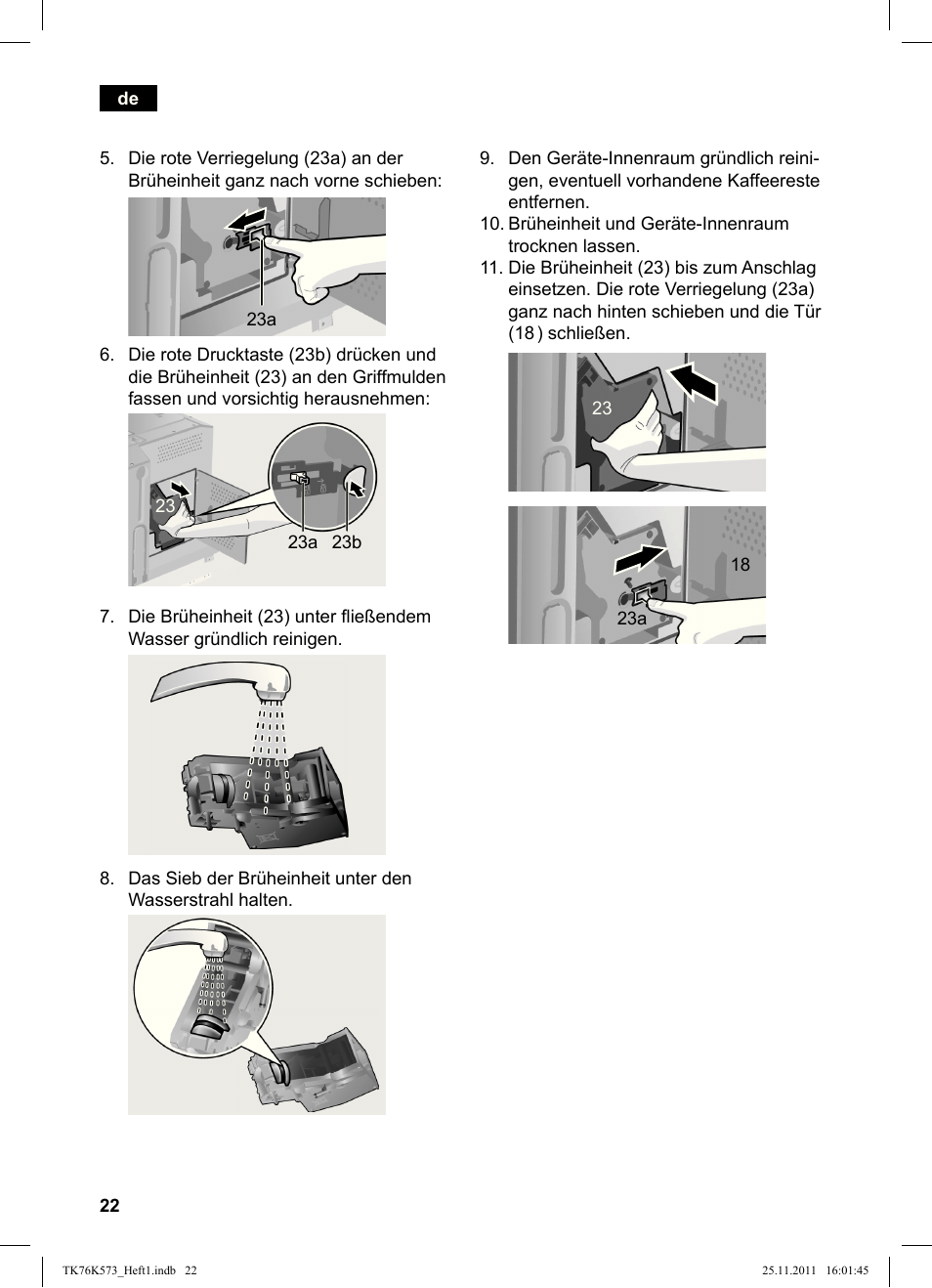 Siemens TK76K573 User Manual | Page 24 / 176