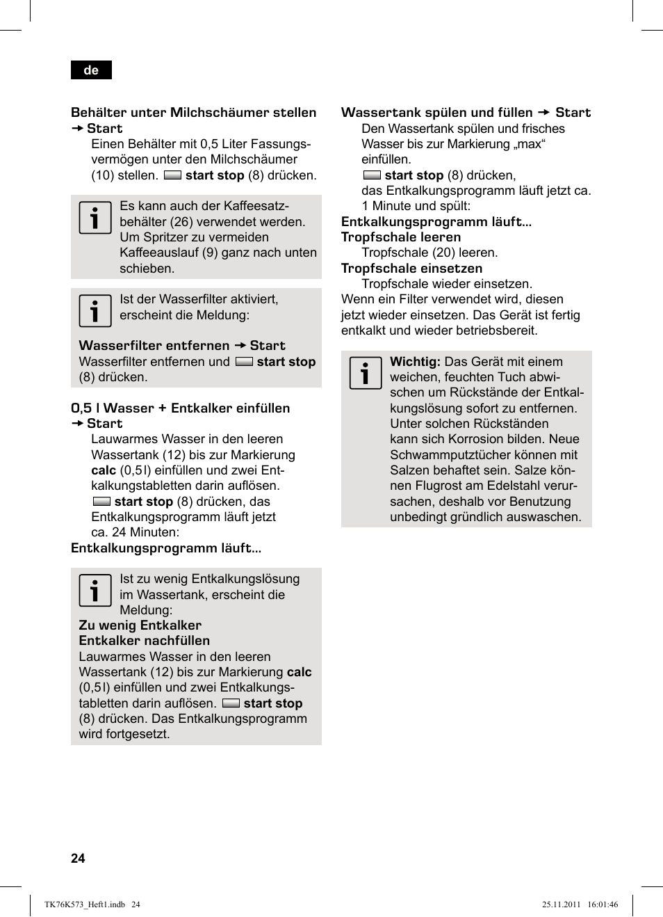 Siemens TK76K573 User Manual | Page 26 / 176