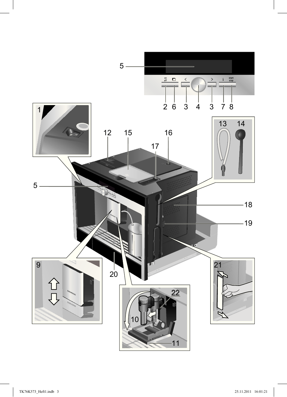 Siemens TK76K573 User Manual | Page 3 / 176