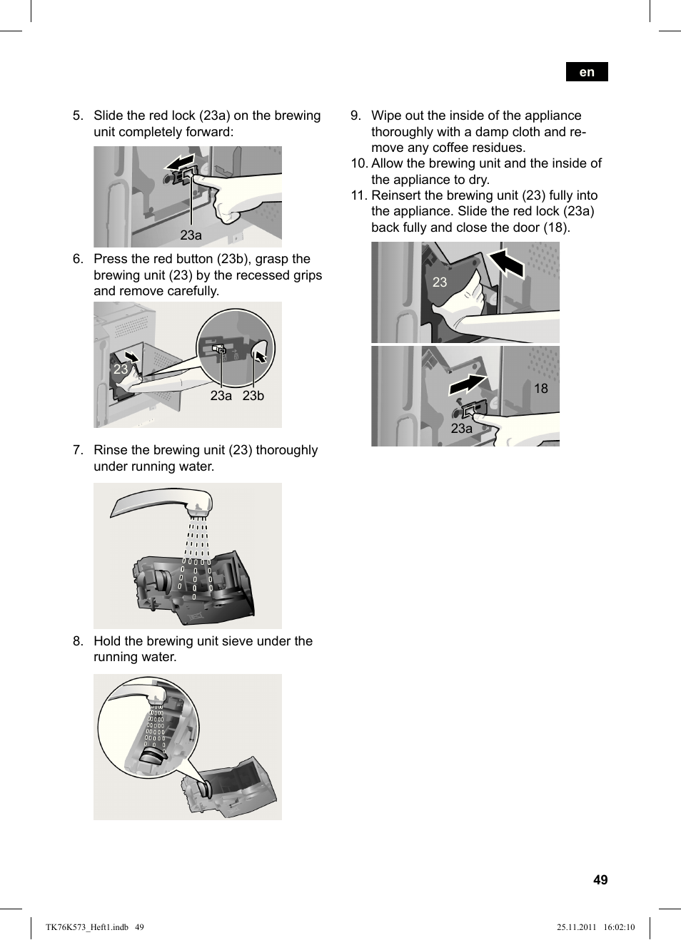 Siemens TK76K573 User Manual | Page 51 / 176