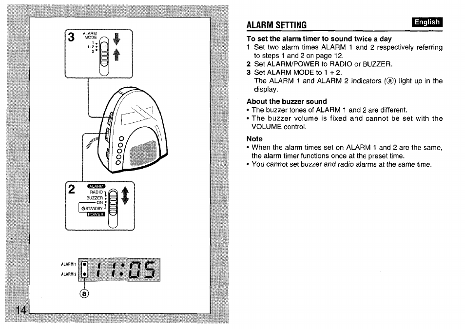 I • u ji, T i • n c i | Aiwa FR-A308U User Manual | Page 14 / 20