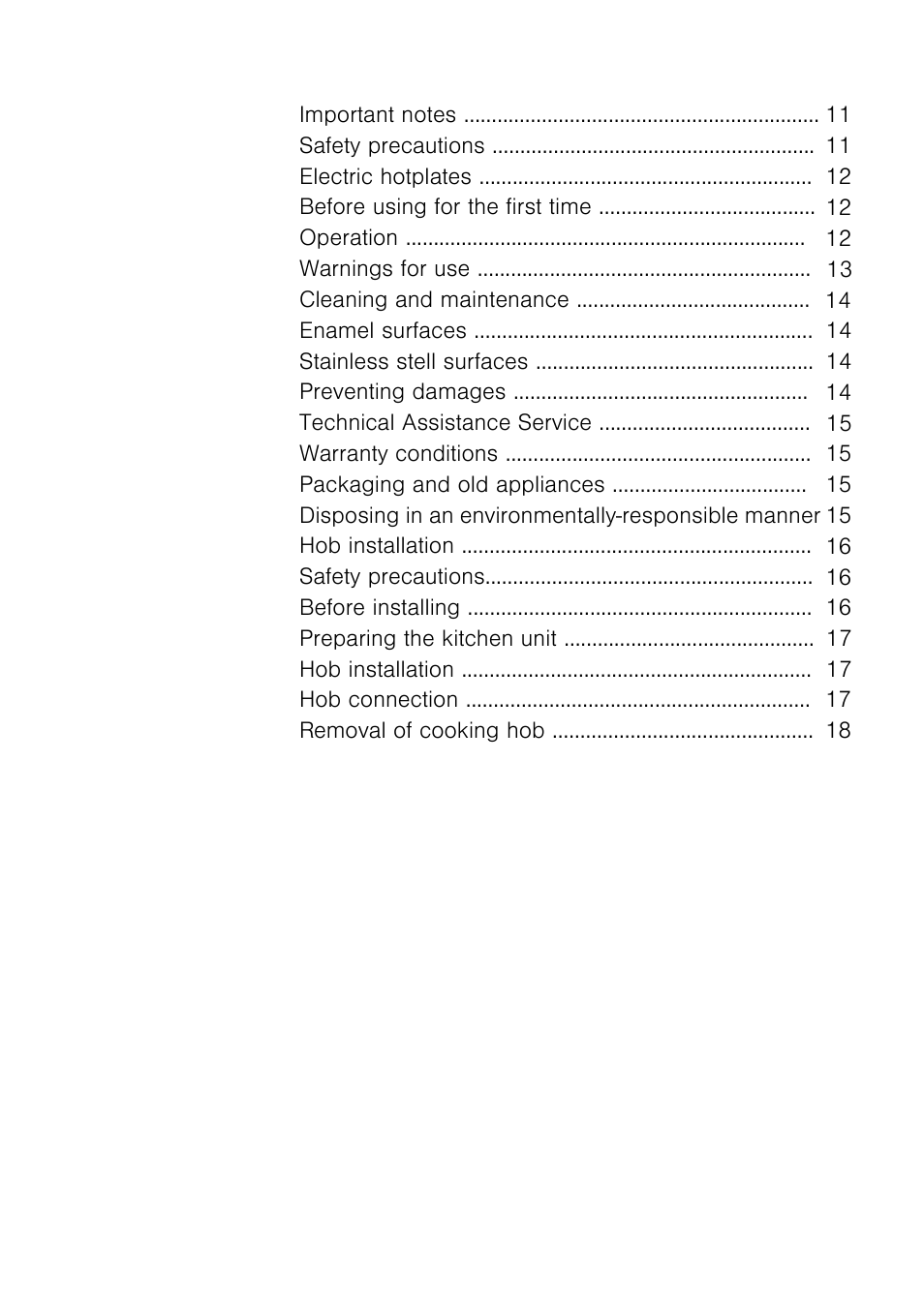 Siemens EA125501 User Manual | Page 11 / 101