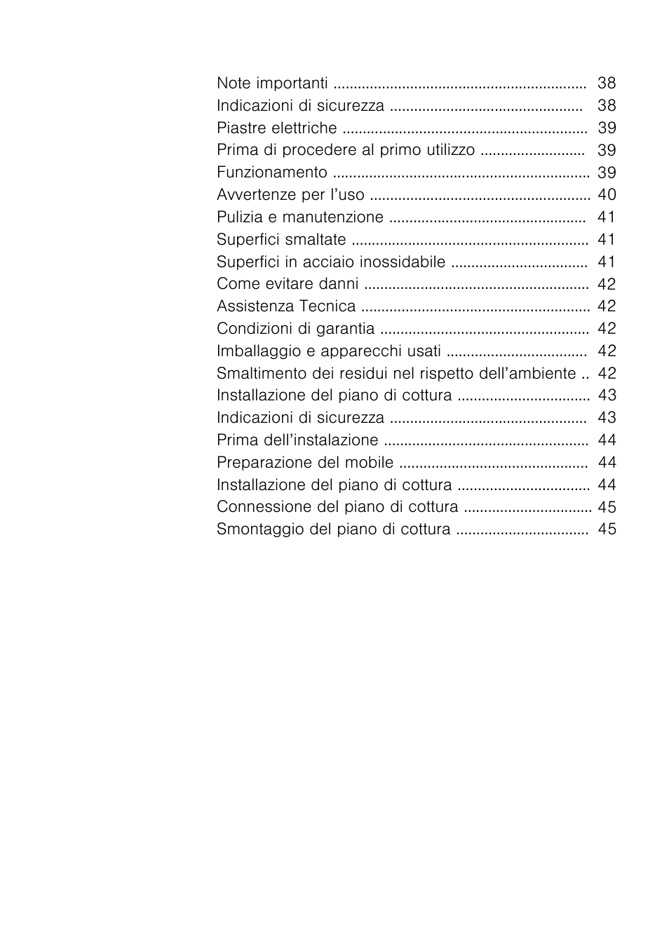 Siemens EA125501 User Manual | Page 38 / 101