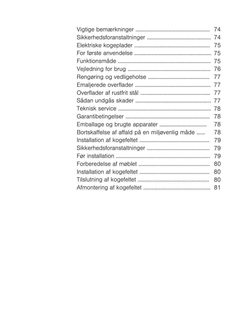 Siemens EA125501 User Manual | Page 74 / 101