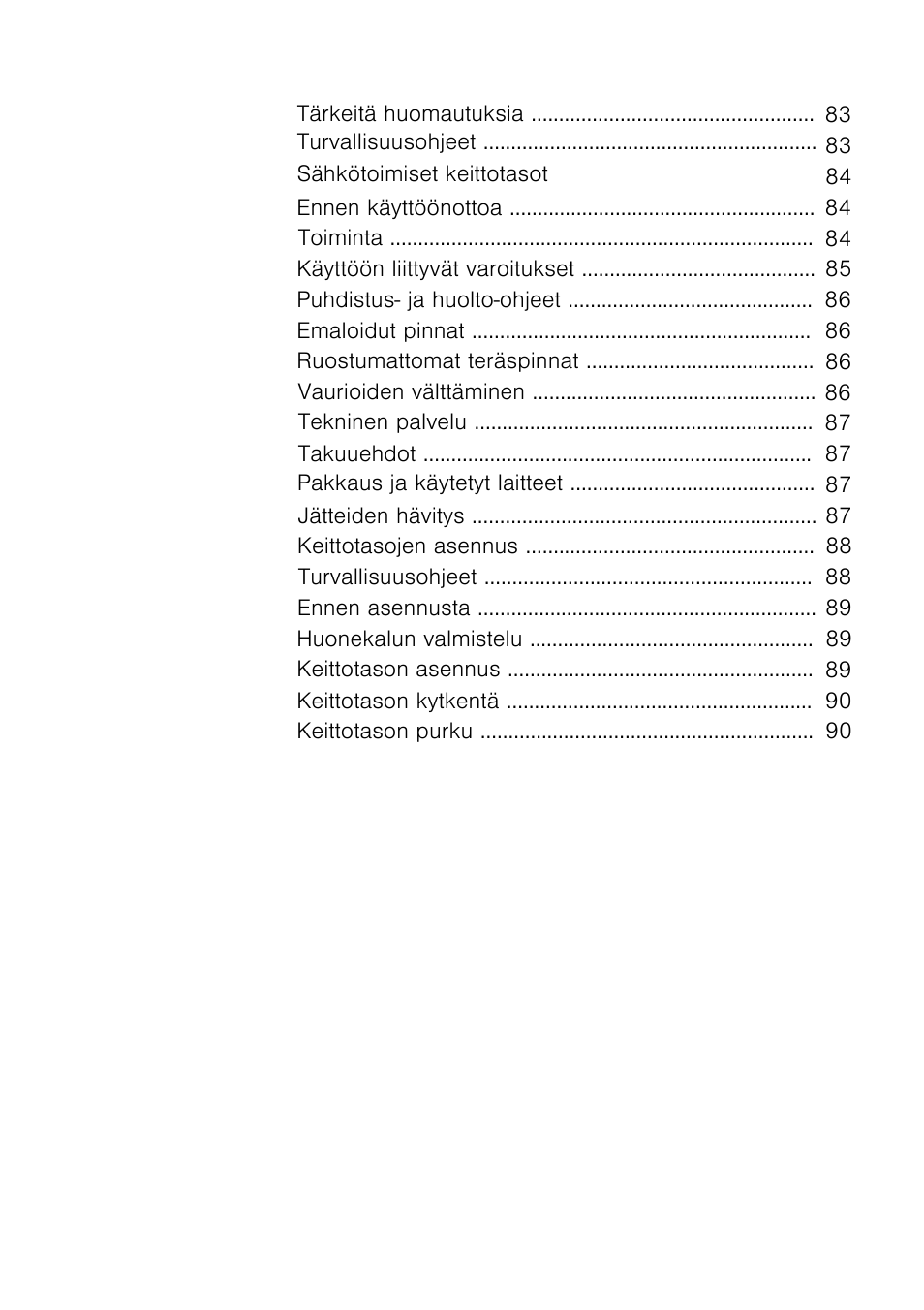 Siemens EA125501 User Manual | Page 83 / 101