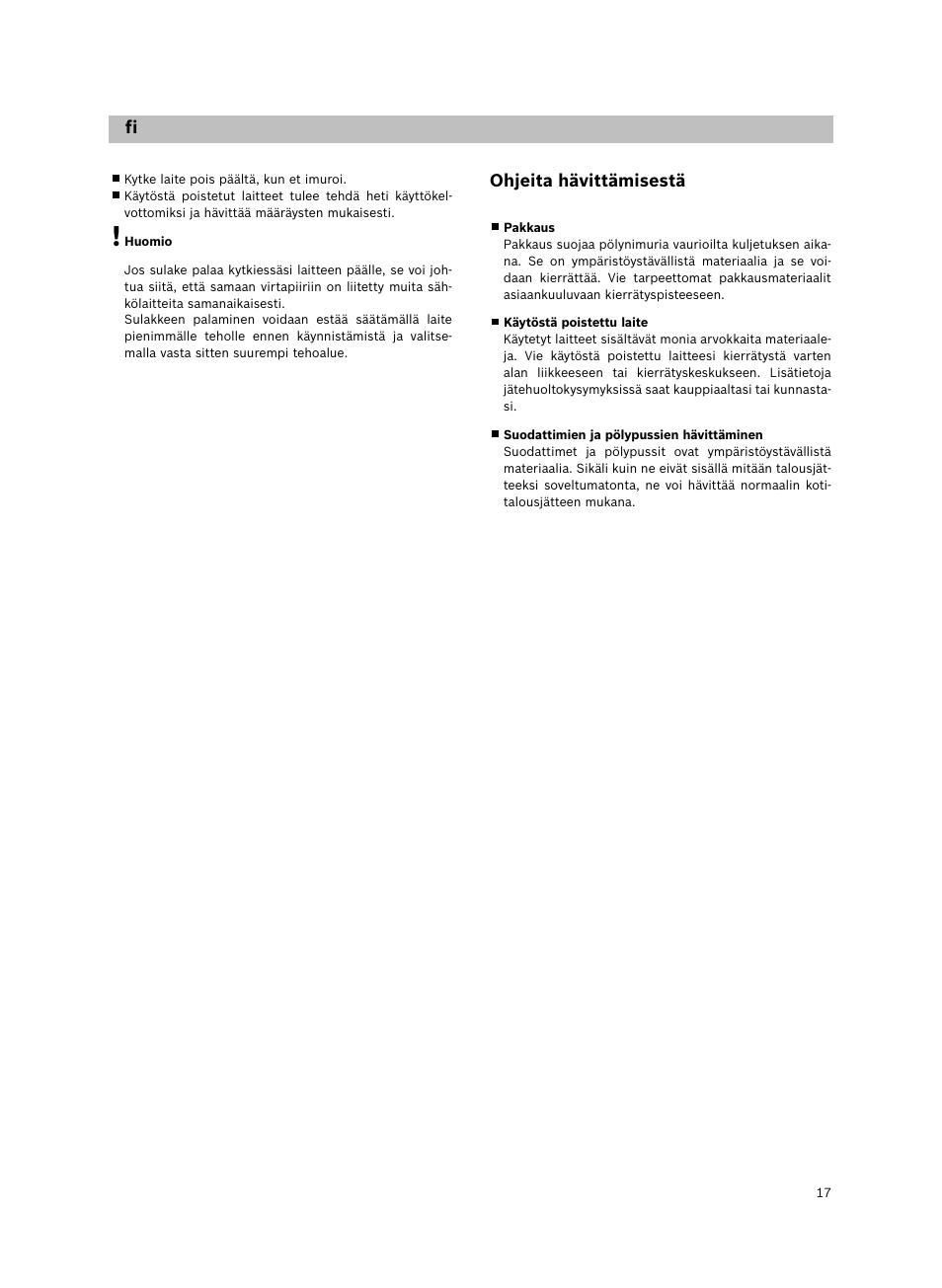 Siemens VS06G2424 User Manual | Page 18 / 108