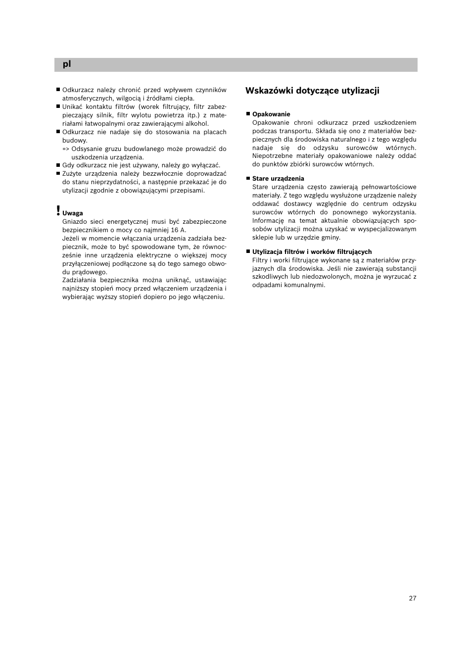 Siemens VS06G2424 User Manual | Page 28 / 108