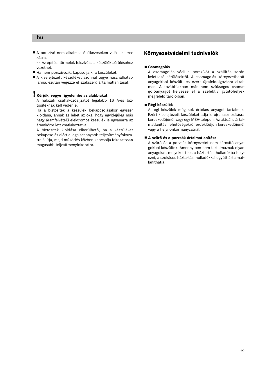 Siemens VS06G2424 User Manual | Page 30 / 108