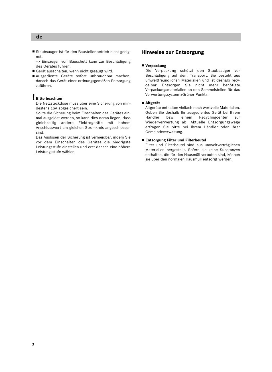 Siemens VS06G2424 User Manual | Page 4 / 108