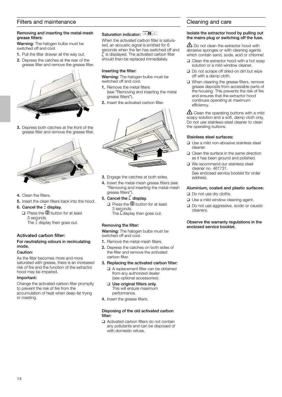 Siemens LI48932 User Manual | Page 14 / 68