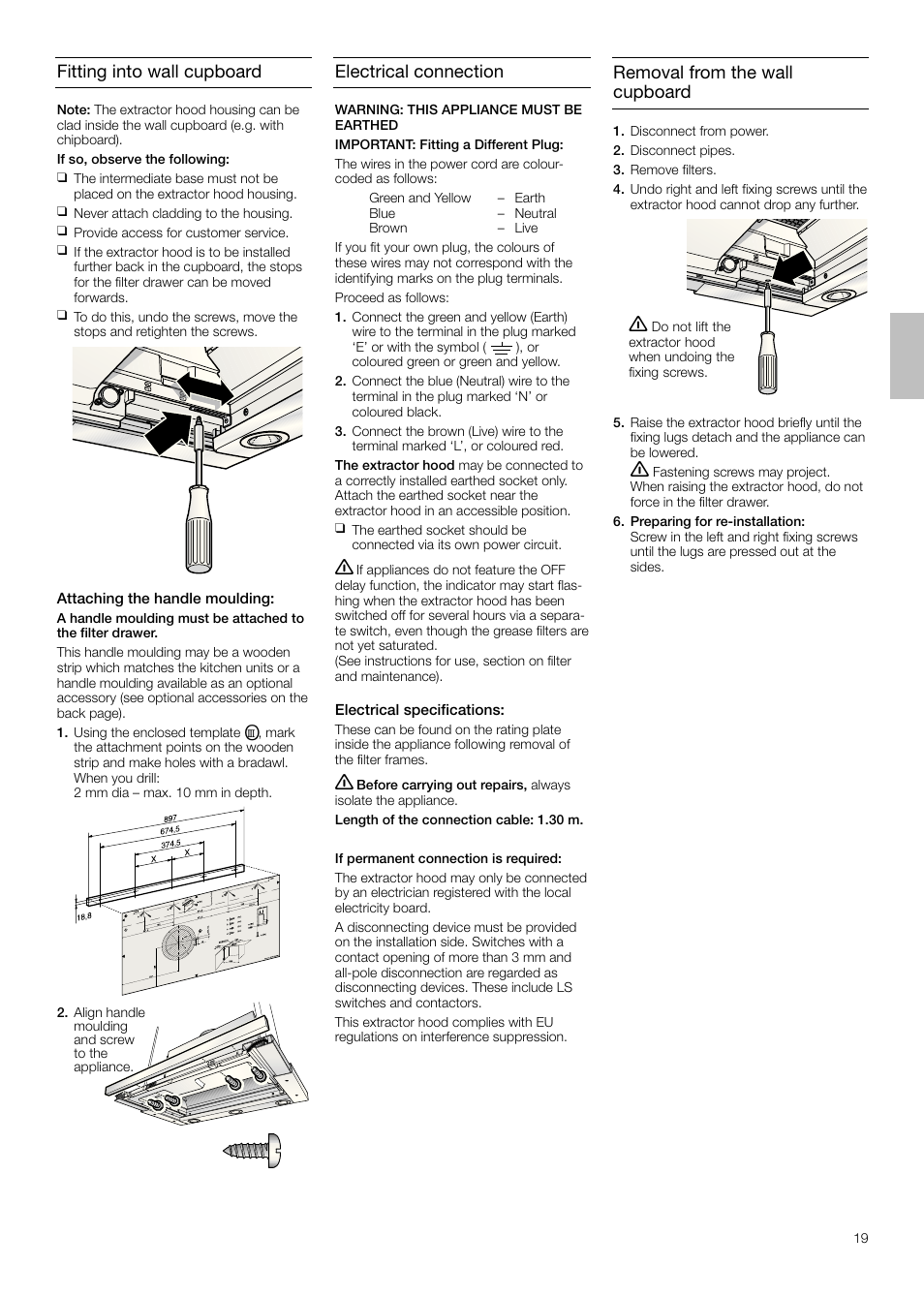 Siemens LI48932 User Manual | Page 19 / 68