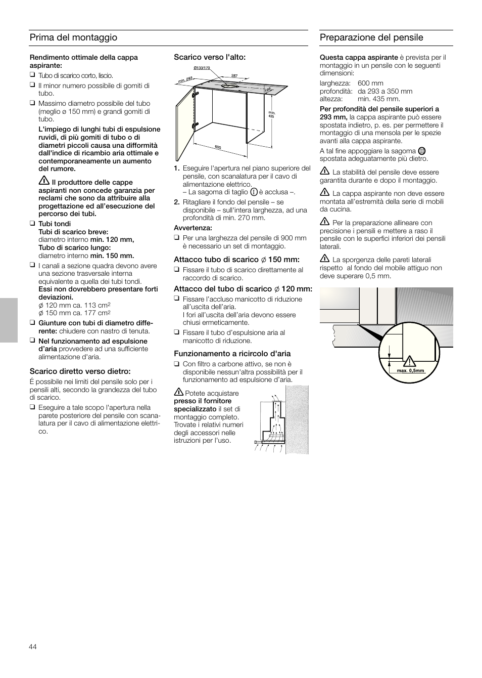 Siemens LI48932 User Manual | Page 44 / 68