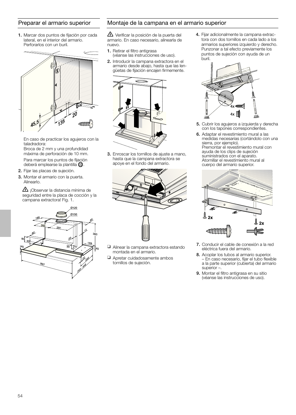 Siemens LI48932 User Manual | Page 54 / 68