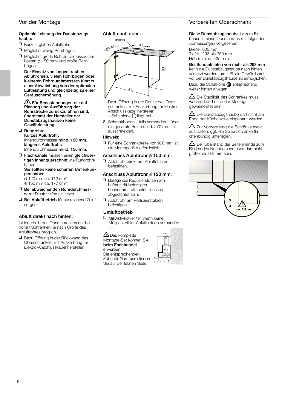 Siemens LI48932 User Manual | Page 8 / 68