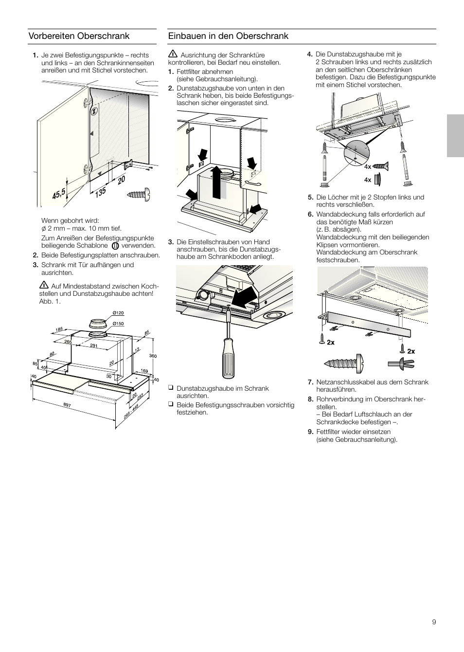 Siemens LI48932 User Manual | Page 9 / 68